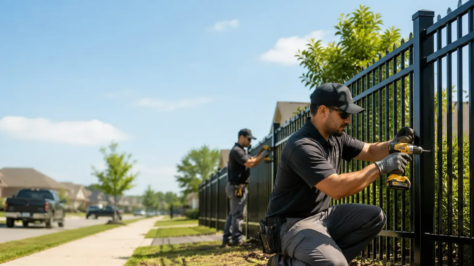 Metal Fence Installation in Custar, OH